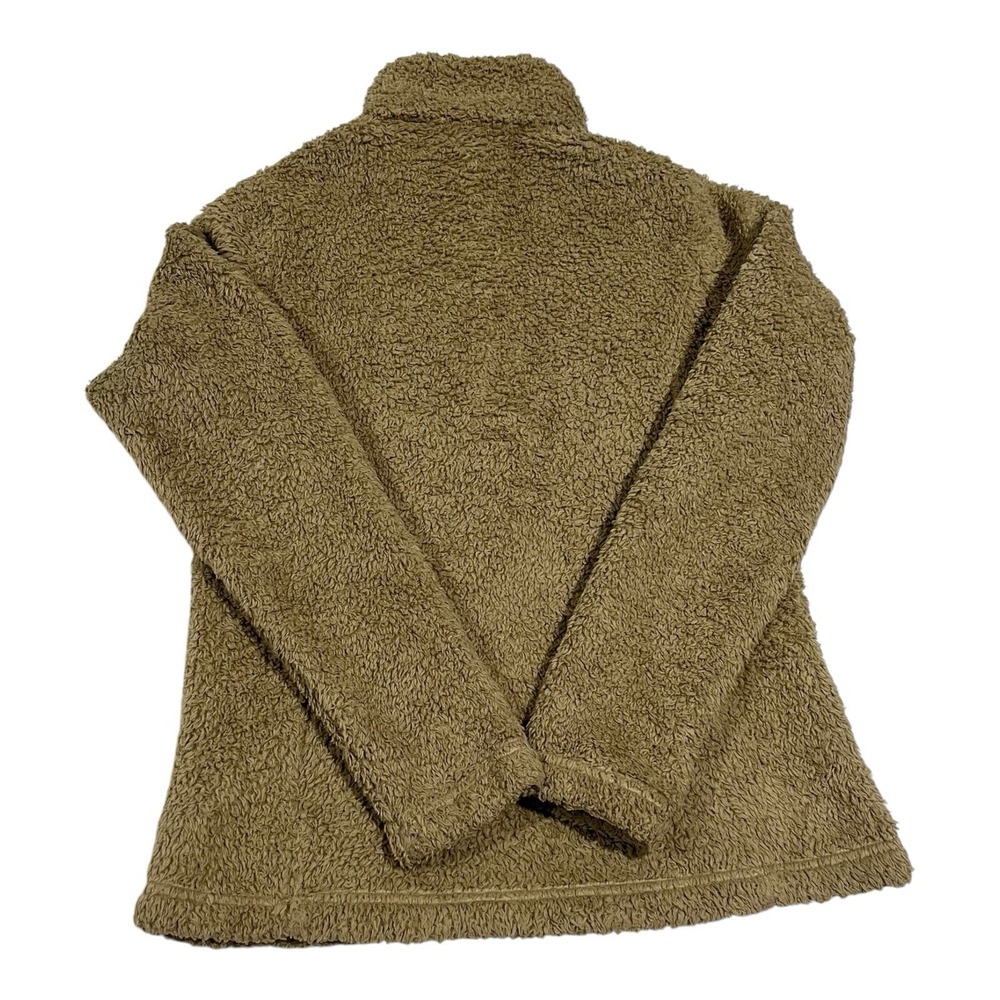 Patagonia Los Gatos Fleece Pullover Women's Small Brown‎ 1/4 Zip Soft Jacket - Picture 4 of 12